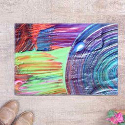 ROMEE Multicoloured Printed Anti-Skid Doormat-picture-45