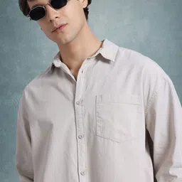 The Roadster Life Co. Men Pure Cotton Relaxed Fit Casual Shirt-picture-20