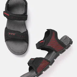 Woodland Men Leather Comfort Sandals-picture-31