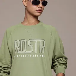The Roadster Lifestyle Co. Raglan Sleeves Printed Sweatshirt-picture-30