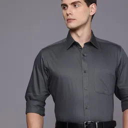 Raymond Slim Fit Pure Cotton Formal Shirt-picture-10