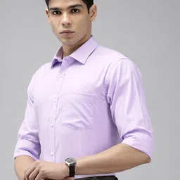 Park Avenue Textured Slim Fit Formal Shirt-picture-17