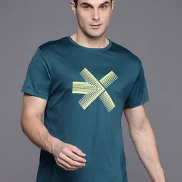 HRX by Hrithik Roshan Men Brand Logo Printed Rapid-Dry Training T-shirt-picture-24