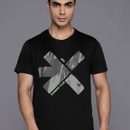 HRX by Hrithik Roshan Men Brand Logo Printed Rapid-Dry Training T-shirt-picture-38