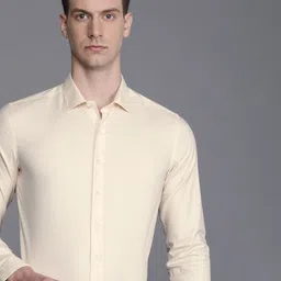 Louis Philippe Super Slim Fit Textured Formal Shirt-picture-25