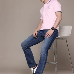 Nautica Polo Collar Pure Cotton T-shirt-picture-46