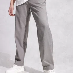 WROGN Men Loose Fit Trousers-picture-30