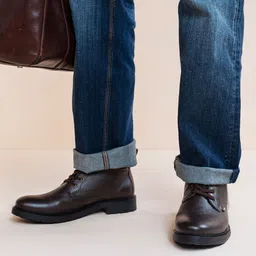 yoho Men High-Top Premium Leather Winter Classic Boot M-003-picture-11