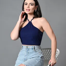 Myshka Styled Back Crop Top-picture-35