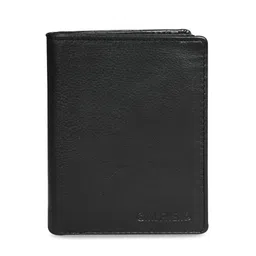 CALFNERO Men Black Solid Two Fold Wallet-picture-41