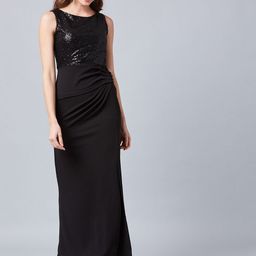 Athena Women Black Embellished Maxi Dress-picture-25