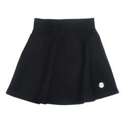 Tiny Girl Girls Black Solid Flared Mini Skirt-picture-22