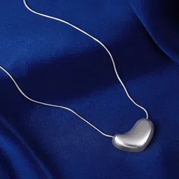 DressBerry Heart Shaped Pendent With Chain-picture-20