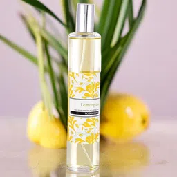 ROSEMOORe Yellow & Transparent Lemongrass Room Spray Air Freshener- 100 ml-image-32