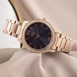 DressBerry Women Navy Embellished Dial Watch MFBTMLDBA7-image-14