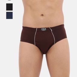 Dollar Bigboss Men Pack of 3 Anti-Microbial Super Combed Cotton Brief MDBR04-NAVY-GRN-MUST-picture-41