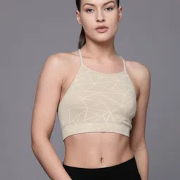HRX by Hrithik Roshan Geometric Seamless Bra Full Coverage Lightly Padded-picture-38