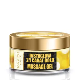 Vaadi Herbals Unisex 24 Carat Gold Dust & Grape Seed Extract Gold Massage Gel-image-11