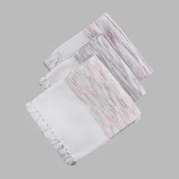 Ramraj Pure Cotton Pack of 3 Checked 180 GSM Bath Towel-image-2
