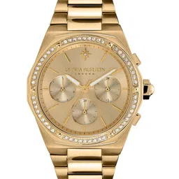 Olivia Burton Women Hexa Multifunction Embellished Analogue Chronograph Watch 24000103-picture-22