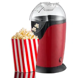 enfogo 𝟭𝟓-𝐘𝐞𝐚𝐫 𝐖𝐚𝐫𝐫𝐚𝐧𝐭𝐲 - Hot Air Popcorn Machine with Measuring Cup | Automatic Electric Popcorn Maker for Home Use | Stylish Snack Machine | Great Gift for Movie & Party Fans image 1