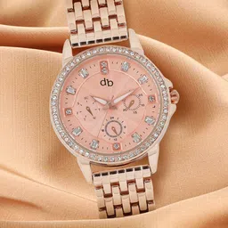 DressBerry Women Rose Gold-Toned Analogue Watch MFB-PN-WTH-S5749-02-image-70
