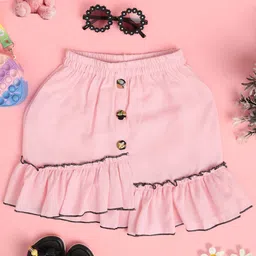 Cutiekins Girls Pure Cotton Frills Bows and Ruffles Skirt-picture-22