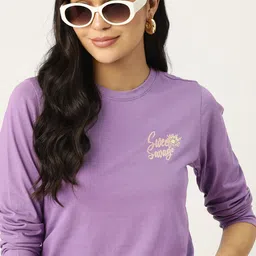 DressBerry Typography Printed Slim Fit T-shirt-picture-33