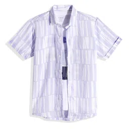 CAVIO Boys Comfort Abstract Printed Casual Shirt with Graphic Printed Tshirt-image-11