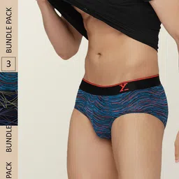 XYXX Men Pack of 3 Flux IntelliSoft Micro Modal Briefs-picture-21