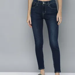Levis Women Blue  710 Super Skinny Fit Light Fade Stretchable Jeans-picture-17