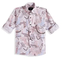 CHARCHIT Boys Comfort Printed Casual Shirt-picture-9