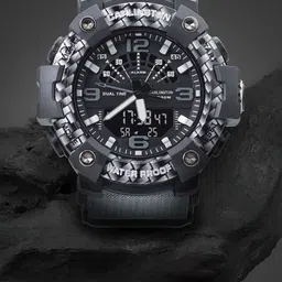 CARLINGTON Men Analogue Multi Function Watch - Endurance 9103 Grey-picture-47