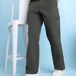 Dennis Lingo Men Straight Fit Parachute Cargos Trousers-picture-31