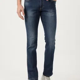 Wrangler Men Blue Skanders Slim Fit Light Fade Stretchable Cotton Jeans-picture-49
