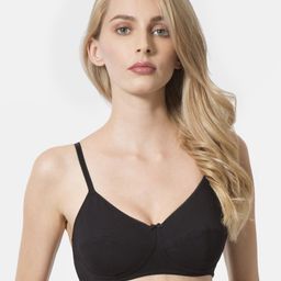 Van Heusen Women Black Solid Antibacterial Non Padded Bra ILIBR1ACSSXD11005-picture-36