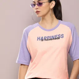 Kook N Keech Oversized Printed Pure Cotton Raglan Sleeves T-shirt-picture-28