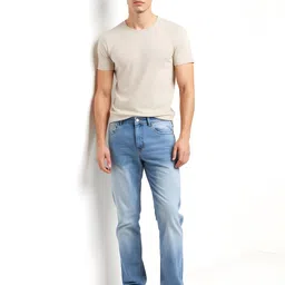 glitchez Men Slim Fit Light Fade Stretchable Jeans-picture-20
