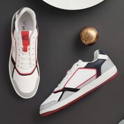 yoho Men Colourblocked Lightweight Memory Foam Insole Sneakers-picture-21