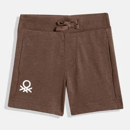 United Colors of Benetton Kids Boys Brand Logo Printed Knee Length Shorts-picture-46