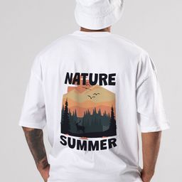 r.code by the roadster life co. R.Code by The Roadster Lifestyle Co. Men Graphic Printed Round Neck Oversized T-shirt-picture-12