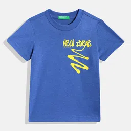 United Colors of Benetton Kids Boys Typography Printed T-Shirt-picture-43