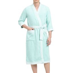 SPACES Unisex Pure Cotton 400 GSM Bath Robe with Fabric Belt-picture-32