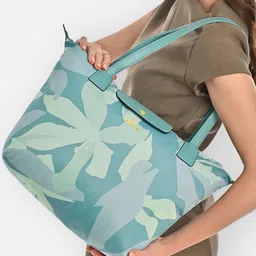 Lavie Women Floral Printed Structured Leather Shoulder Bag-picture-9