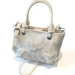 Outzidr Women Butterfly Applique Structured Sling Bag-picture-48