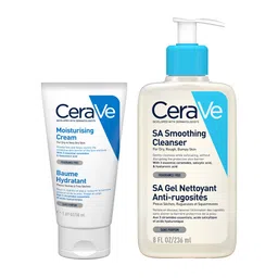 CeraVe Salicylic Acid Face Wash & Barrier Repair Moisturizing Cream for Dry Skin-picture-25