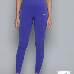 HRX by Hrithik Roshan Women Rapid-Dry Antimicrobial Seamless Yoga Tights-picture-28