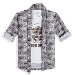 CHARCHIT Boys Printed Shrug with T-shirt-picture-42