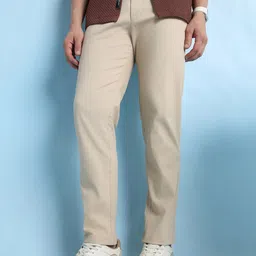 Dennis Lingo Men Straight Fit Chinos Trousers-image-38