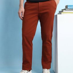 Dennis Lingo Men Straight Fit Chinos Trousers-picture-27